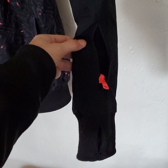 DC Squad 10K Women's Snow Jacket in Black & Orange - Picture 11 of 16